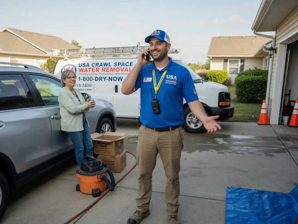 Crawl Space Water Removal Hull, GA FAQs